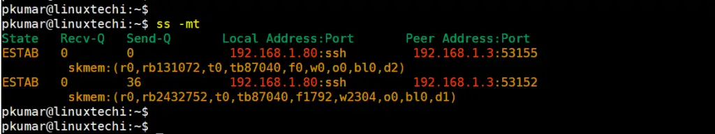 TCP-Socket-Memory-Usage-ss-command