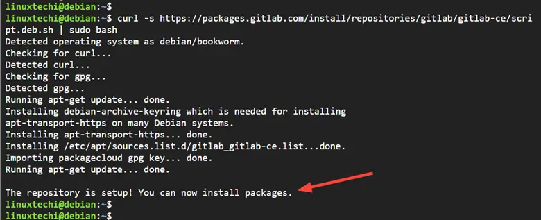 Add-Gitlab-CE-APT-Repository-Debian12