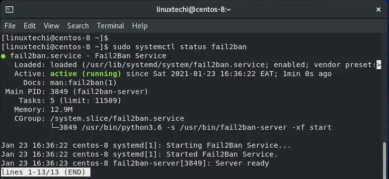 fail2ban-service-status-rhel8