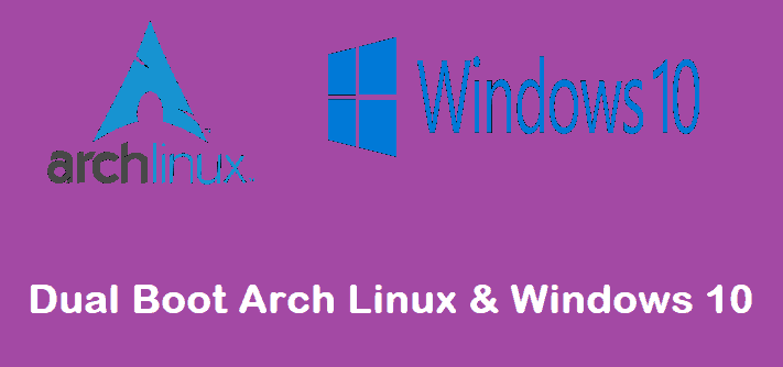 Dualboot-ArchLinux-Windows10
