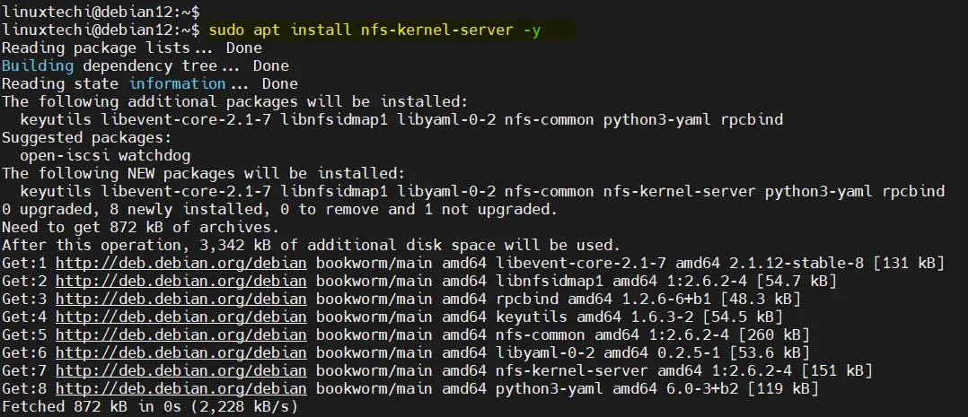 Install-NFS-Server-Debian10