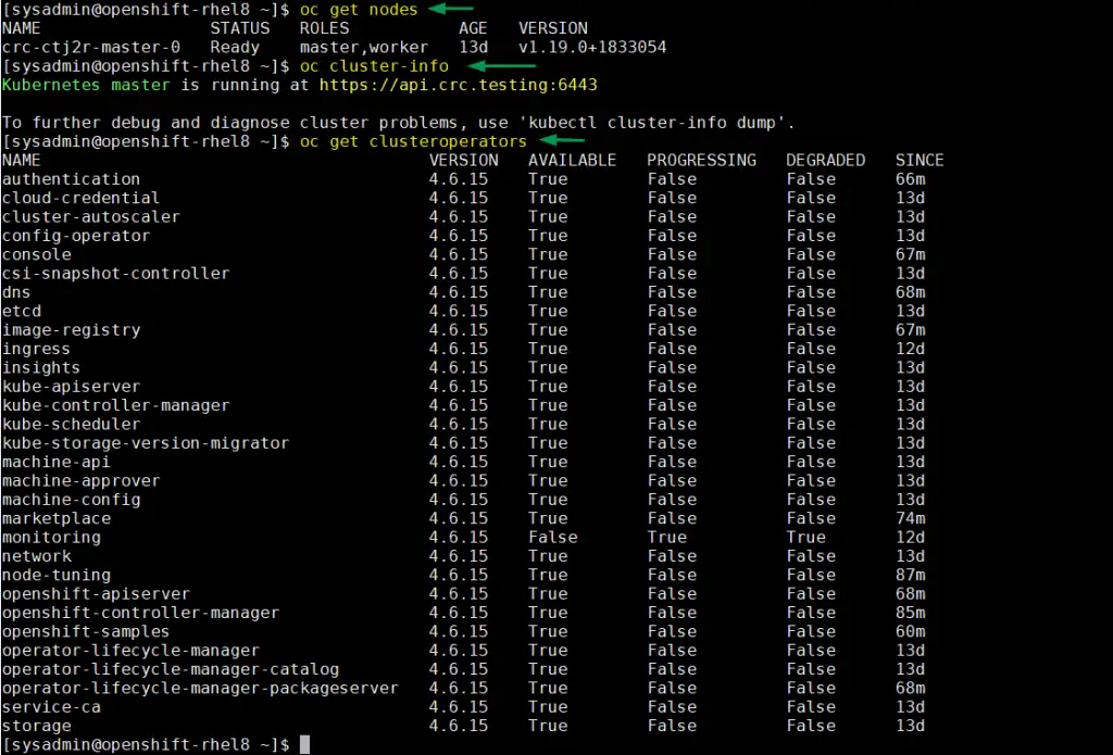 OpenShift-Cluster-Details-RHEL8