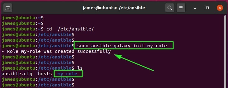 Ansible-Galaxy-init-role-ubuntu-linux