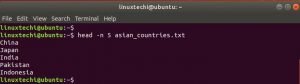 8 Head Command Examples in Linux