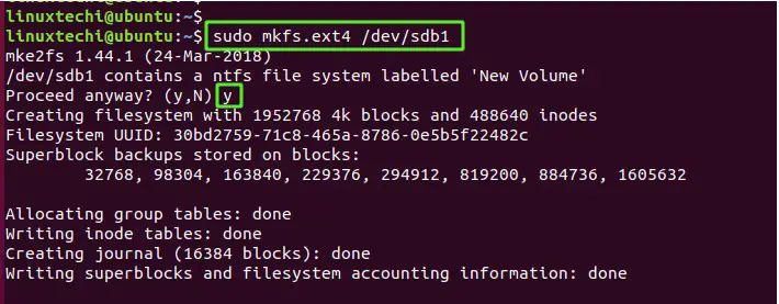 mkfs-format-disk-linux