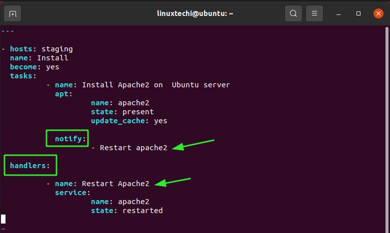 How To Use Handlers In Ansible Playbook AJITBALA