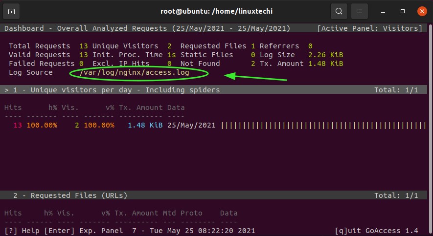 Nginx-WebServer-Realtime-Logs