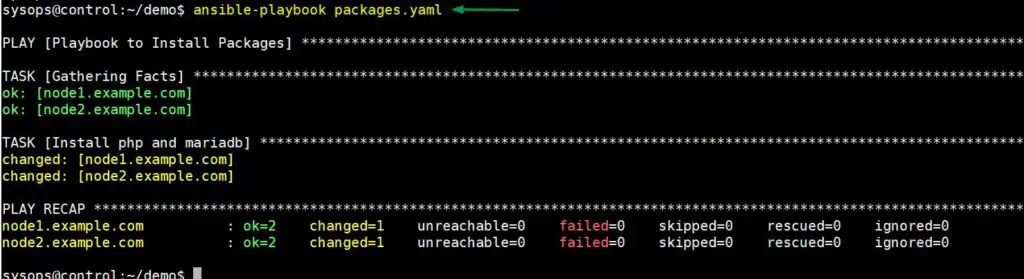 Ansible-Playbook-Execution-Ubuntu