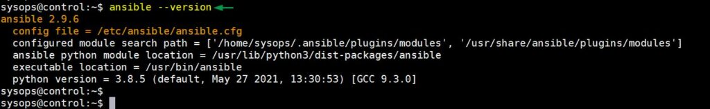 Ansible-Version-Check-Ubuntu