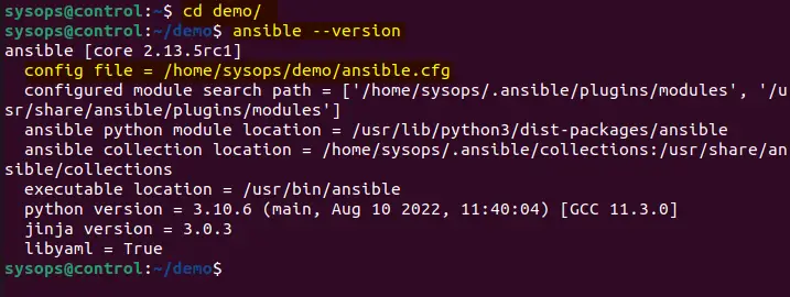 Ansible-Version-Check-command-Ubuntu