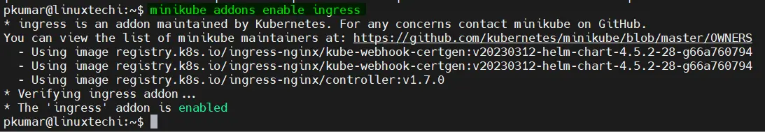 Enable-Ingress-Addon-Minikube-Ubuntu