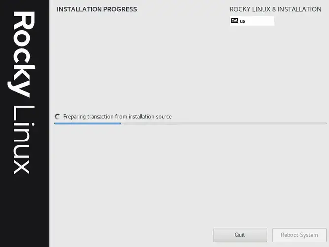 Rocky-Linux-Installation-Progress