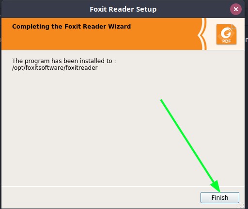 Choose-Finish-option-foxitreader-ubuntu
