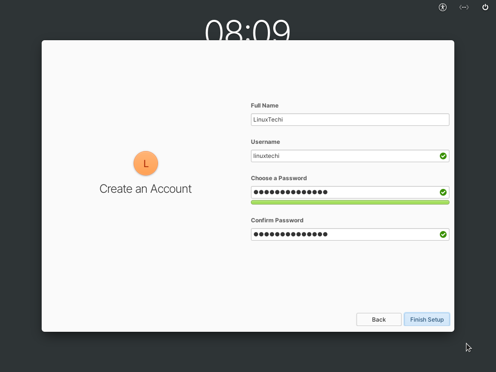 Create-Local-Account-After-ElementaryOS6-Installation