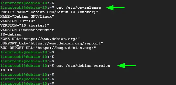 Debian-OS-Release-Command