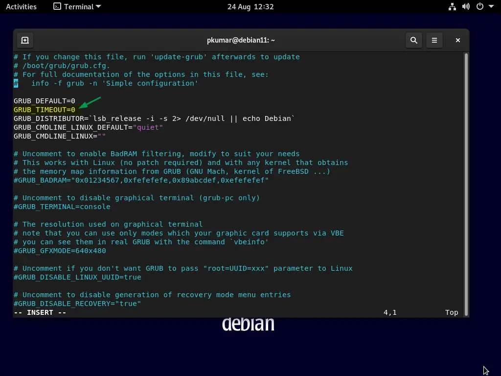 Grub-timeout-Debian11
