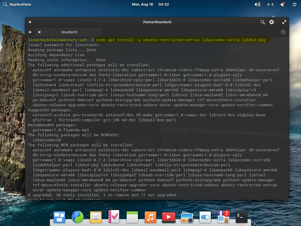 Install-multimedia-Codec-ElementaryOS6