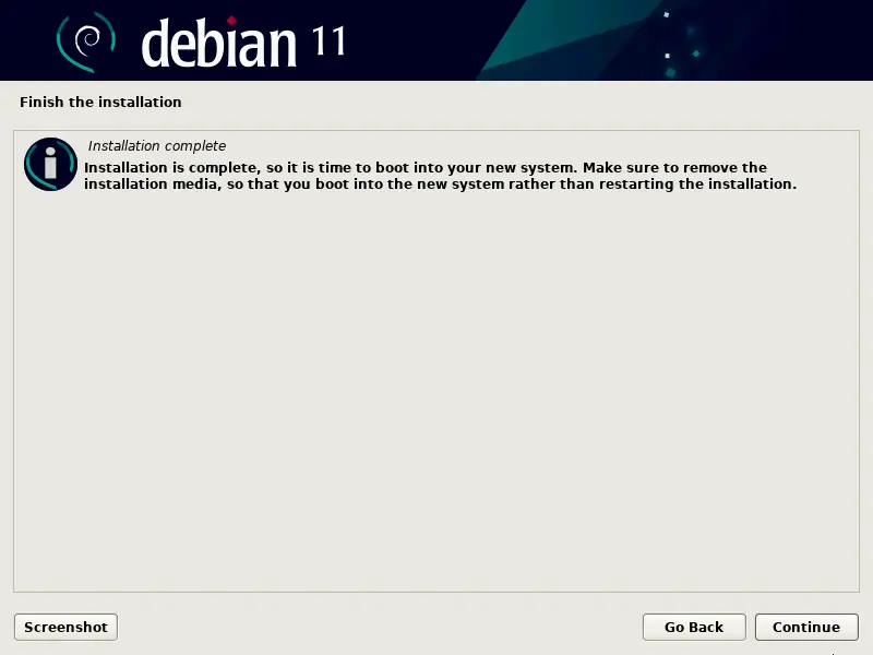 Installation-Completed-Screen-Debian11