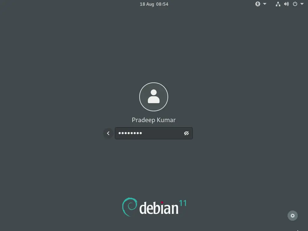 Login-screen-Debian11