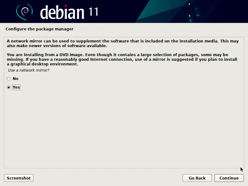 Network-Mirror-Debian11-Installation