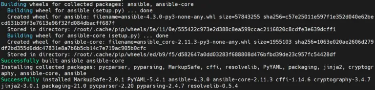 ansible install python ansible install python