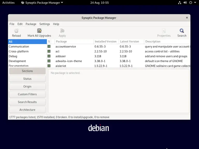 volume manager in debian volume manager in debian