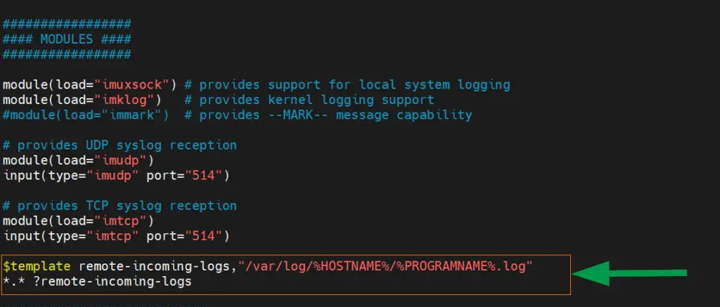 template-rsyslog-parameter-debian11