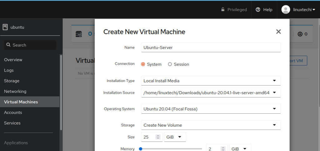 Create-New-Virtual-Machine-Cockpit