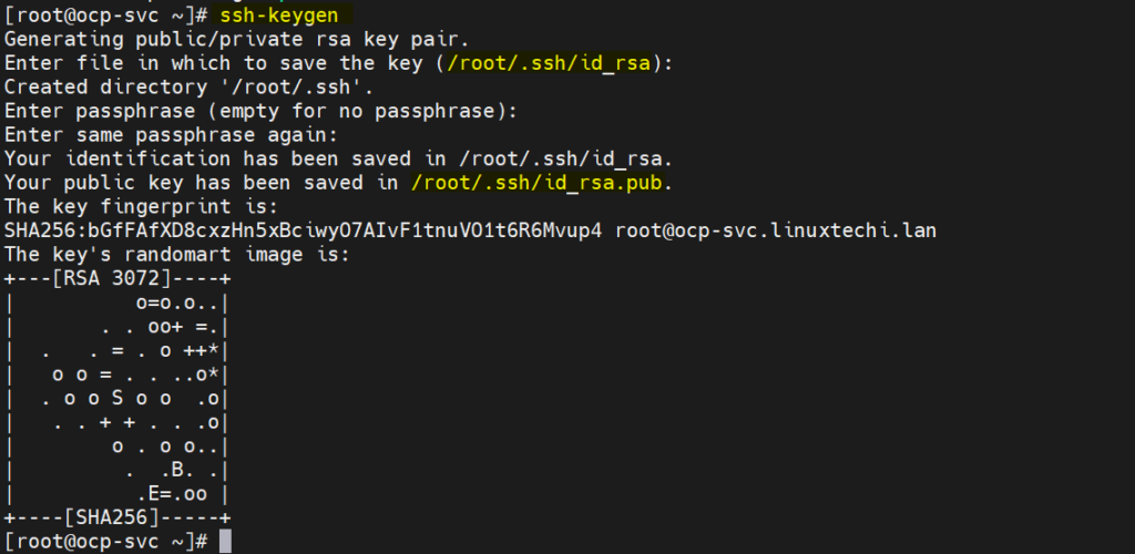 Generate-ssh-keys-linux