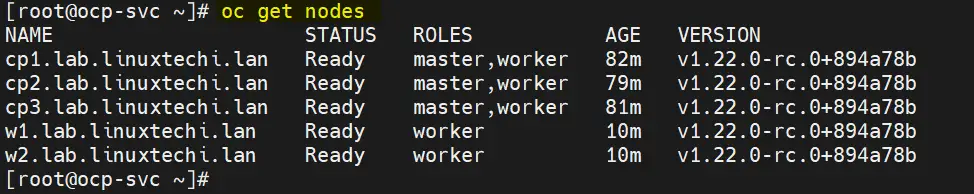 OC-Nodes-Status-OpenShift-Cluster