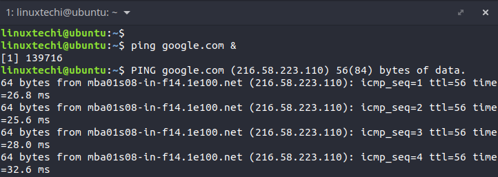 How to Run Linux Shell Command / Script in Background