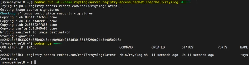 podman-run-rsyslog-container-linux
