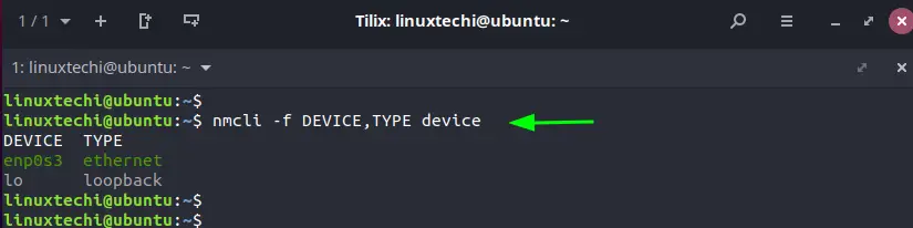 nmcli-output-fields