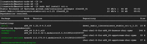 Install-Crio-RHEL-DNF-Command