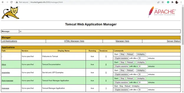 Tomcat-Web-Application-Manager-Page-Debian