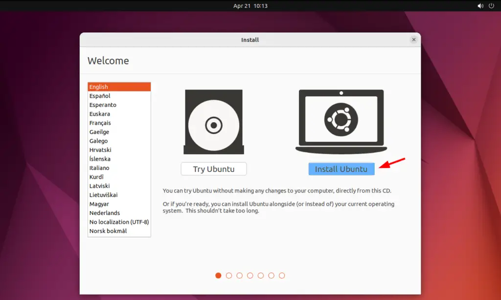 Choose-Ubuntu-Option-during-installation