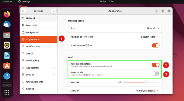 ドック-設定-Ubuntu-22-04
