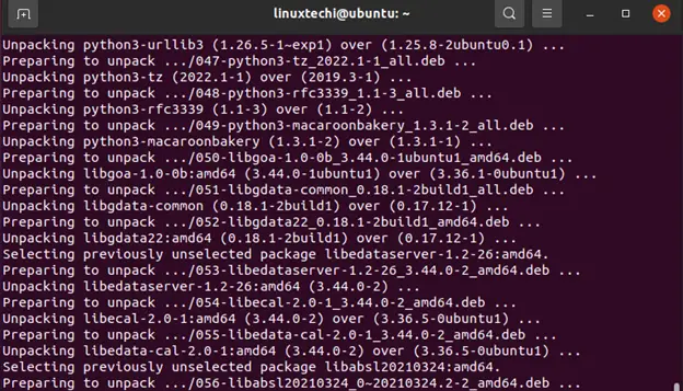 Downloading-Installing-Packages-for-Ubuntu-Upgrade