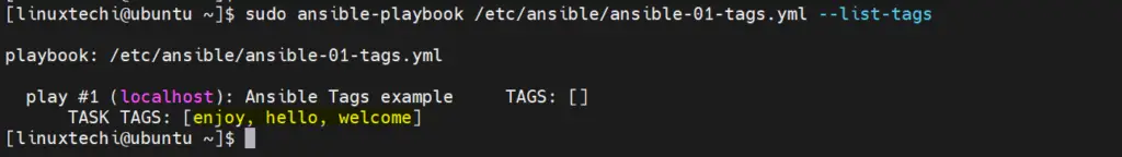 List-Tags-From-Ansible-Playbook