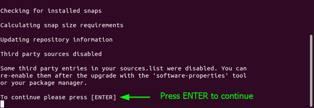 Press-Enter-configure-package-manager-ubuntu-upgrade