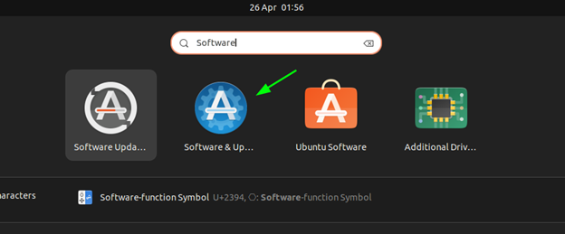 Search-Software-Update-Ubuntu-Dash