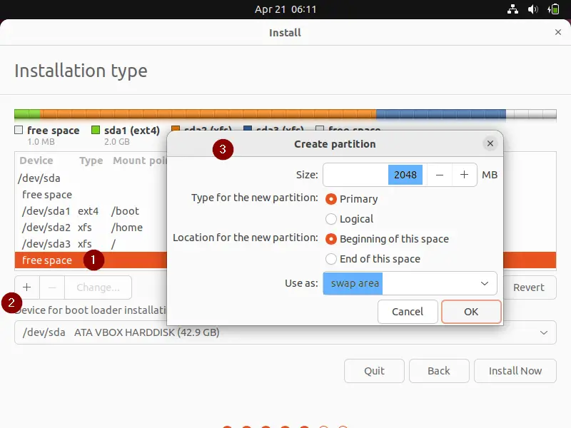 Swap-Partition-Creation-Ubuntu-22-04-Installation