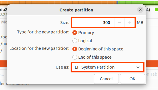 EFI-System-Partition-Ubuntu-22-04