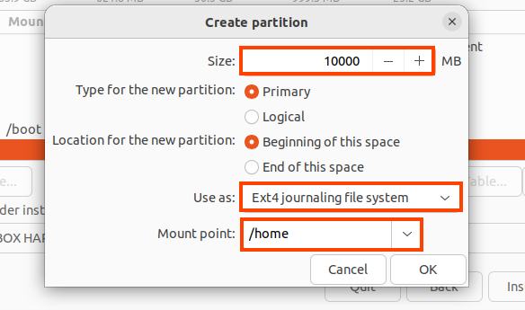 Home-Partition-For-Ubuntu-22-04