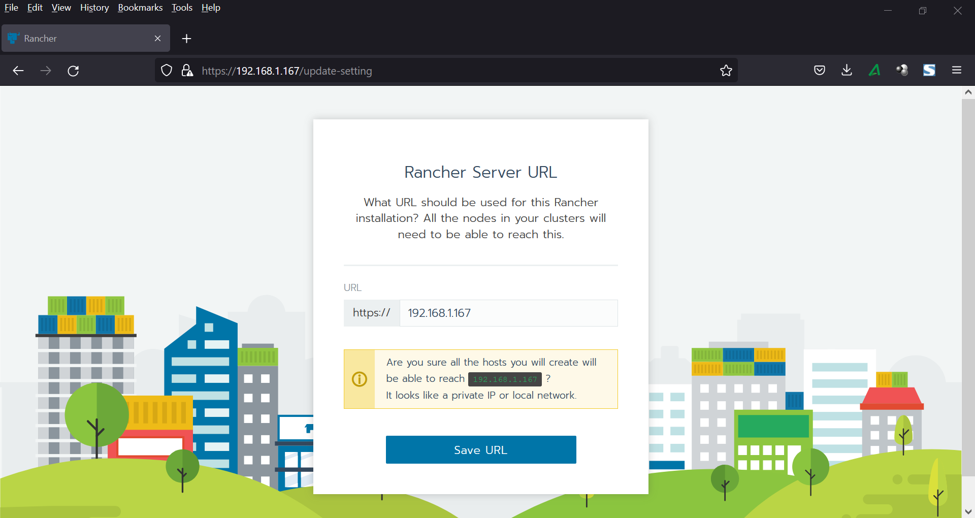 Rancher-Server-URL-Save