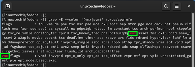 Vmx-Svm-Flags-Check-Grep-Command