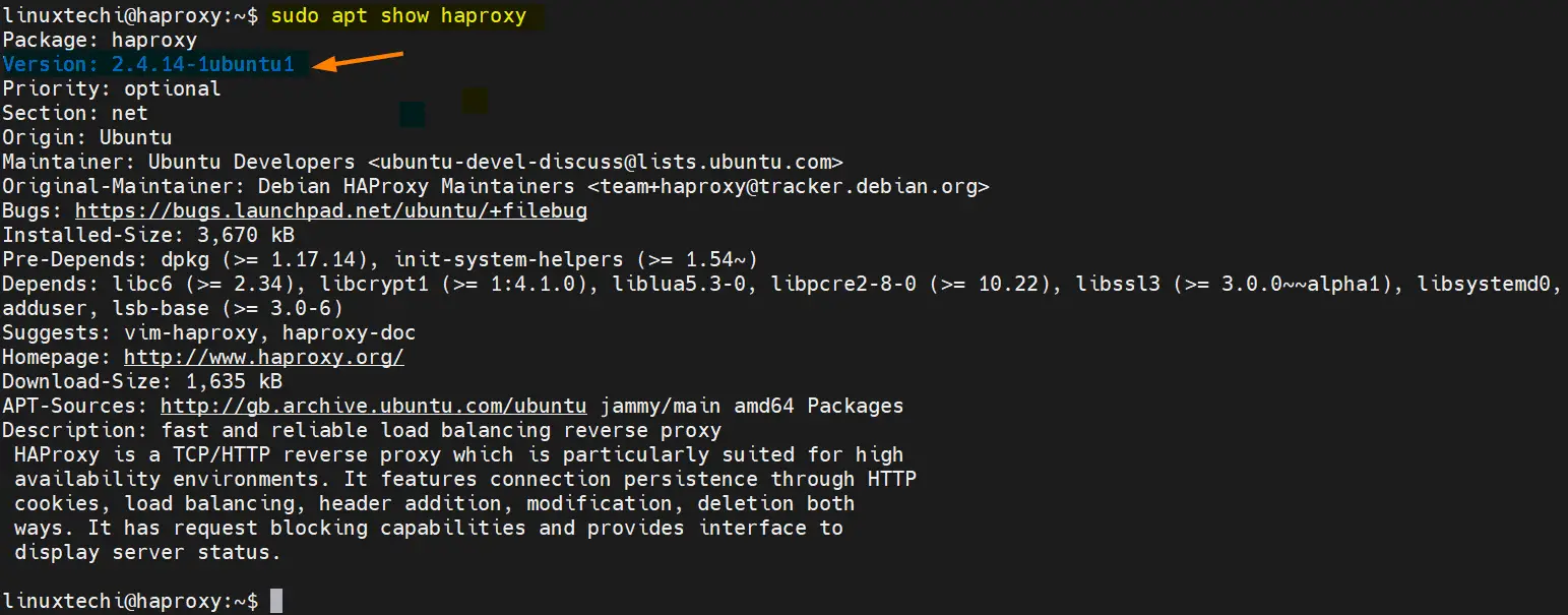 default-haproxy-version-ubuntu-22-04