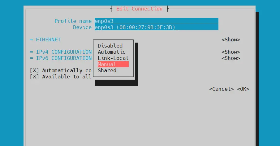 Change-ipv4-configuration-nmtui