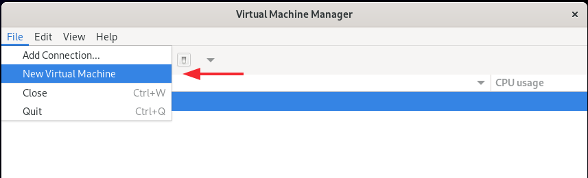 New-Virtual-Machine-Option-Virt-Manager