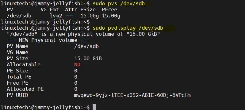 pvdisplay-command-output-linux